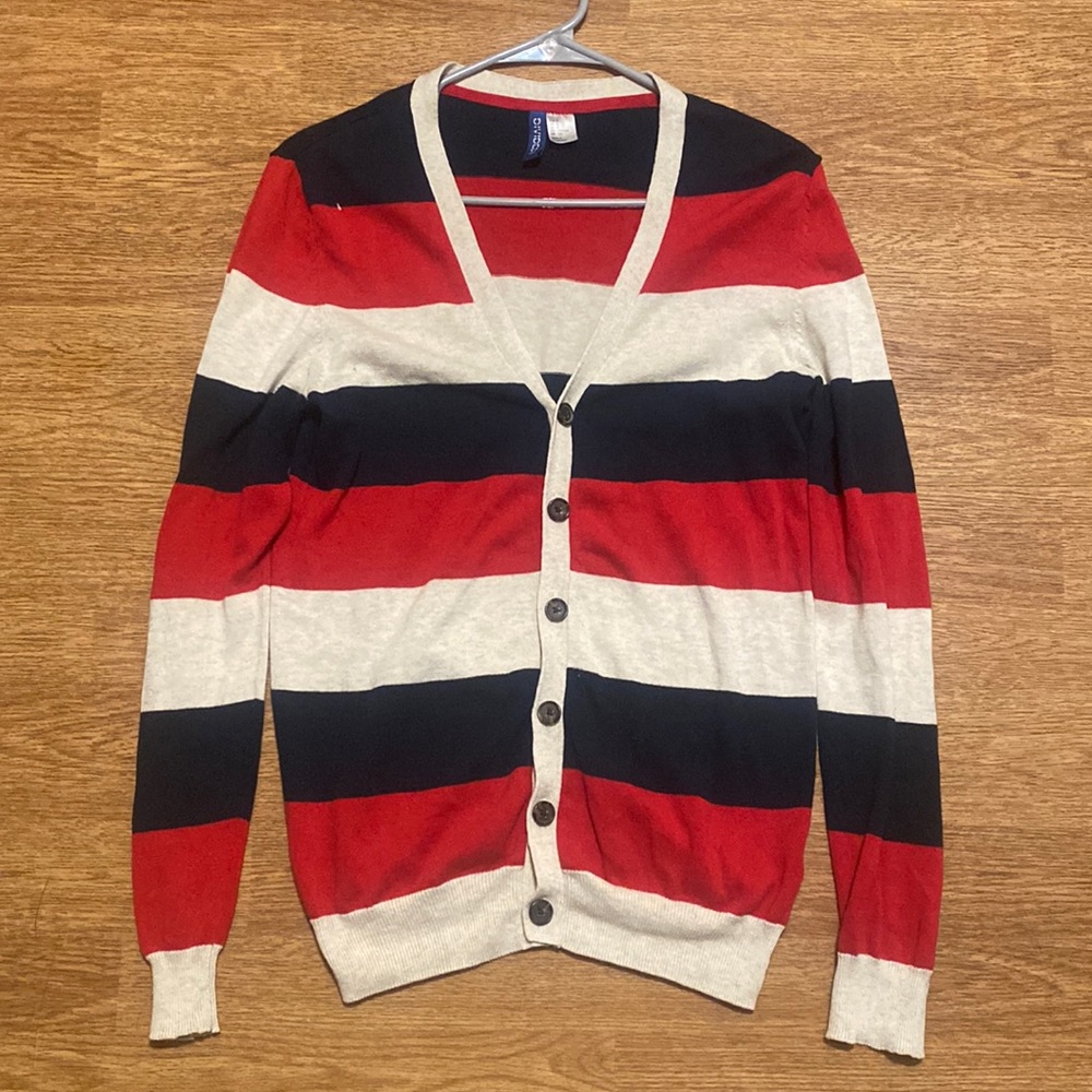 H&M Cardigan Striped S